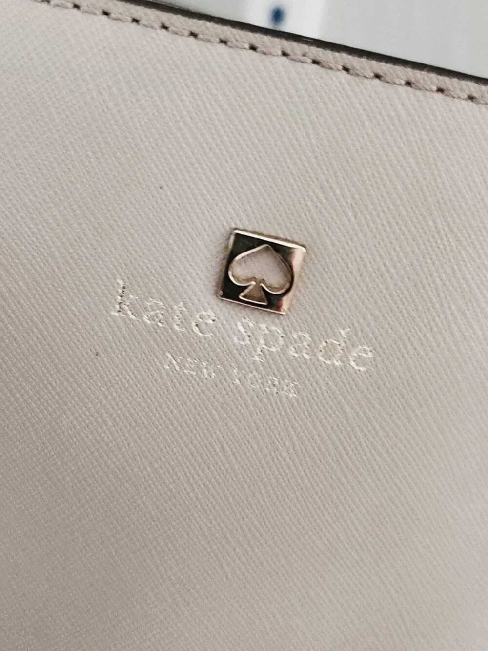Kate Spade Cove Street Airel Tan Leather Tote Shoulder Bag XL
